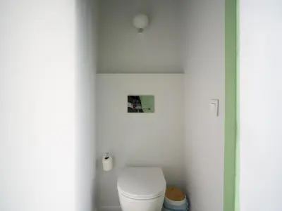 Un baño de Suite Olivos
