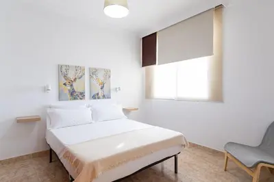 Cama o camas de una habitación en Almar Sagasta