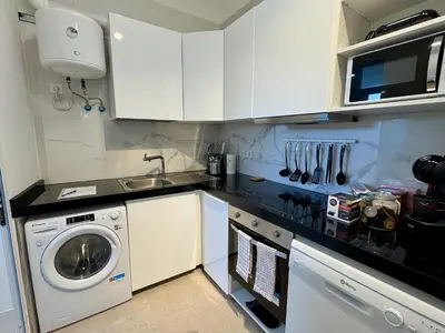 Una cocina o zona de cocina en Apartamento Parque Romano