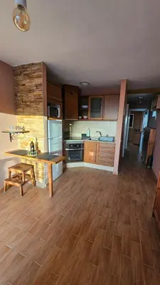 Una cocina o zona de cocina en Sol y Playa