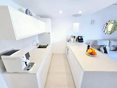 Una cocina o zona de cocina en Ocean Sunrise