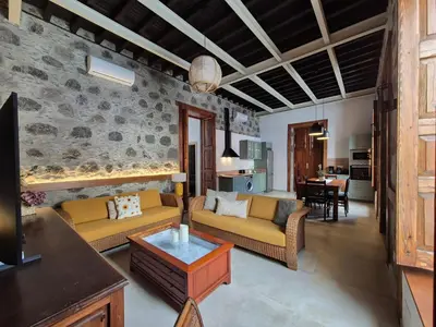 Zona de estar de Casa Federico & Manuela – Piscina Climatizada