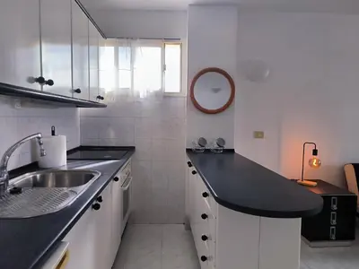 Una cocina o zona de cocina en Suite Yumbo