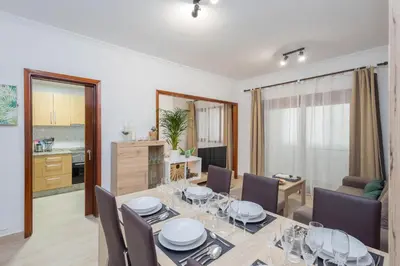 Zona de estar de Cozy Mesa Y López House 5min To Las Canteras