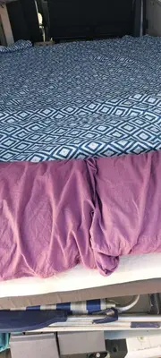 Cama o camas de una habitación en Autocaravana camper Volkswagen gran canaria