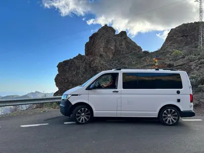 Paisaje cerca de este camping