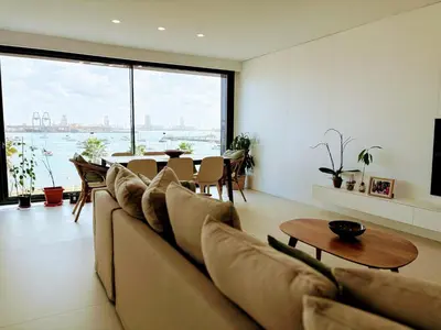Zona de estar de Piso Vistas Playa Alcaravaneras