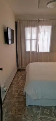 Cama o camas de una habitación en lujoso apartamento con vistas a la playa en el Sur de Gran Canaria