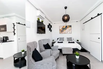 Zona de estar de Sunrise Studio Puerto Rico