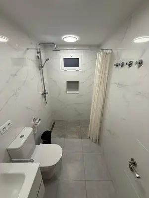 Un baño de Casa Tamarán