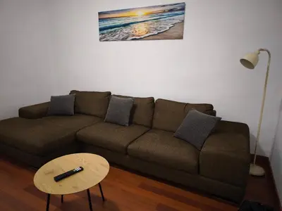 Zona de estar de Auditorium and Las Canteras Paradise