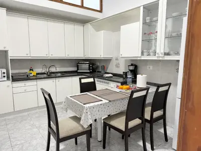 Una cocina o zona de cocina en Auditorium and Las Canteras Paradise