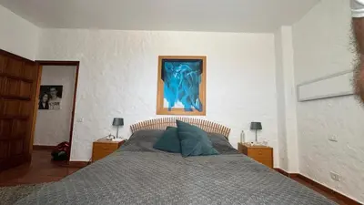 Cama o camas de una habitación en Casa la Calma