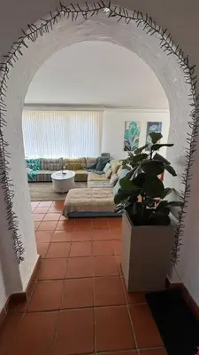 Cama o camas de una habitación en Casa la Calma