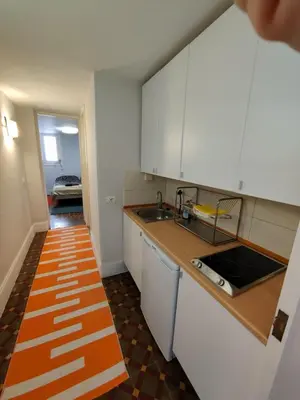 Una cocina o zona de cocina en Apartment in Tafira Alta Las Palmas