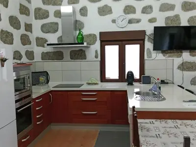 Una cocina o zona de cocina en Sol y campo Javier