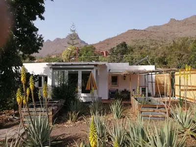 Plano de Ruhiges Apartment auf Öko Finca Mogan No3