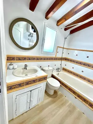 Un baño de Paradise Dúplex Sweet Siroco