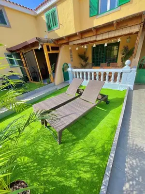 Jardín al aire libre en Paradise Dúplex Sweet Siroco