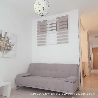 Zona de estar de Apartament with one room in privileged place in vibrant and cosmopolitan city