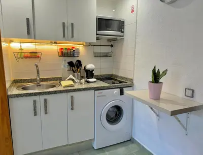 Una cocina o zona de cocina en Oasis Lemon