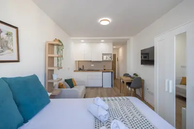 Una cocina o zona de cocina en Loft Zarcillo - Design & Relax by the Sea