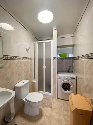 Un baño de El Colgaizo