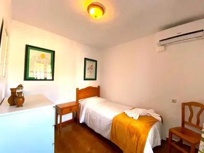 Cama o camas de una habitación en El Colgaizo