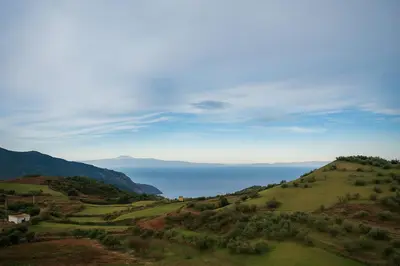 Paisaje cerca of this country house