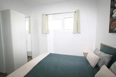 Cama o camas de una habitación en Marvelous apartment in Playa del Ingles