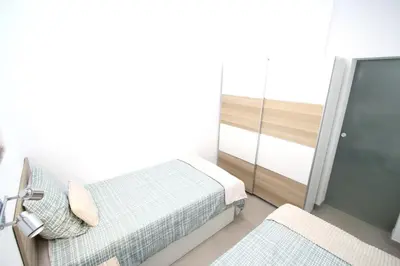 Cama o camas de una habitación en Marvelous apartment in Playa del Ingles