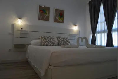 Cama o camas de una habitación en Days of summer Capri