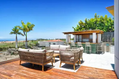 Un balcón o terraza de Ananda Vistas Meloneras by Maspalomas Holiday Villas