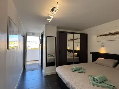 Cama o camas de una habitación en Orsa Minor los molinos By Lucaproperties Grancanaria