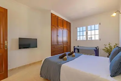 Cama o camas de una habitación en Meloneras Hills Private Villa