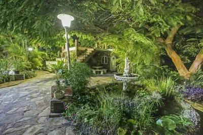 Jardín al aire libre en Finca LOS AGUACATES