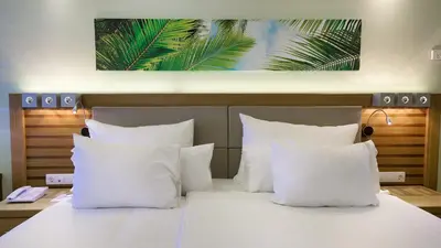 Cama o camas de una habitación en Bull Costa Canaria & SPA - Only Adults