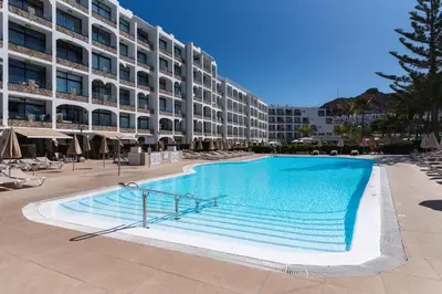 Piscina en o cerca de Home2Book Gorgeous Oceanfront Studio Mogán, Views