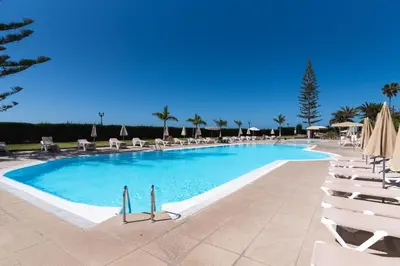 Piscina en o cerca de Home2Book Gorgeous Oceanfront Studio Mogán, Views