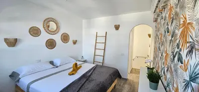 Cama o camas de una habitación en Playmar Relax