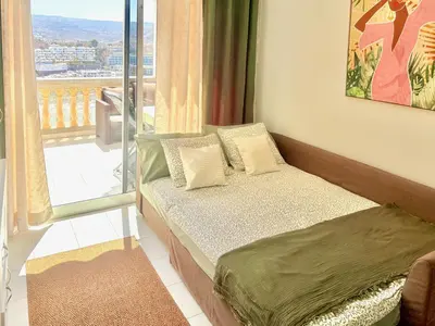Cama o camas de una habitación en Monseñor Ocean Panorama