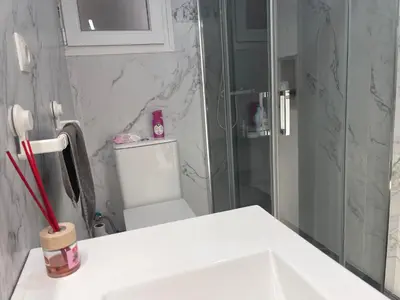 Un baño de Bungalow Maspalomas, Jacuzzi