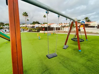 Zona de juegos infantil en Bungalow Maspalomas, Jacuzzi