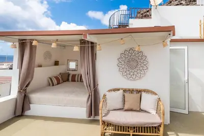 Un balcón o terraza de Casa Perla - Old Town Lux, BBQ & Terrace & Sea Views