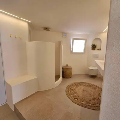 Un baño de Casa Perla - Old Town Lux, BBQ & Terrace & Sea Views