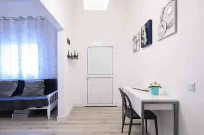 Cama o camas de una habitación en Casa JOY