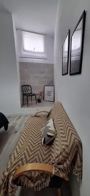 Cama o camas de una habitación en Casa JOY