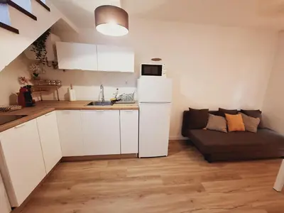Una cocina o zona de cocina en Home Wellness