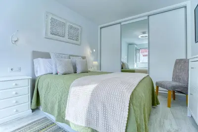 Cama o camas de una habitación en Casa Florian by Homestaygrancanaria