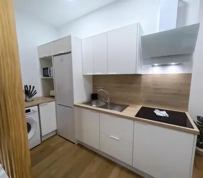 Una cocina o zona de cocina en Alma Home